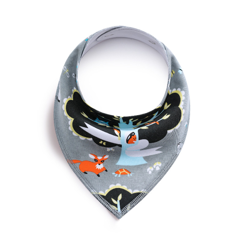 SET 4 Boys 5 Baby Bibs Bandana Handkerchief for Infant Drooling Teething Super Absorbent Bibs Age 0-24M